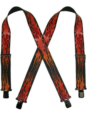 One Size Buckle-Down Mens Suspender-Weed Multicolor